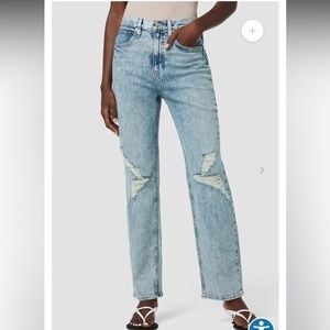 Hudson Jade High-Rise Straight Loose Fit Jean